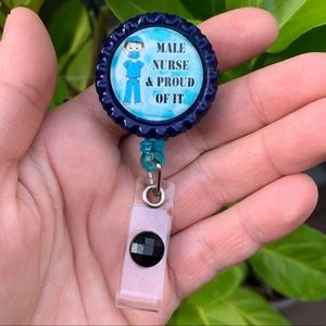 🎁BOGO FREE SALE🎁 Male Nurse Badge Holder
